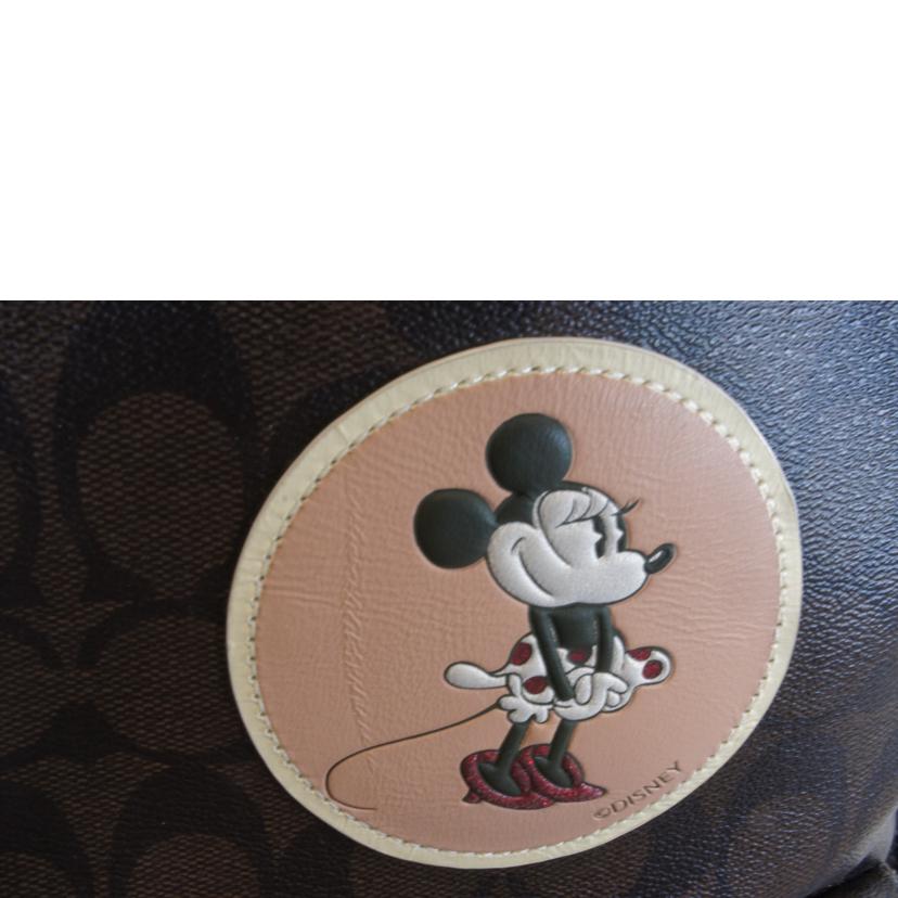 COACH/DisneyコラボPVCシグネチャーリュック/F29355//A18**/Aランク/92