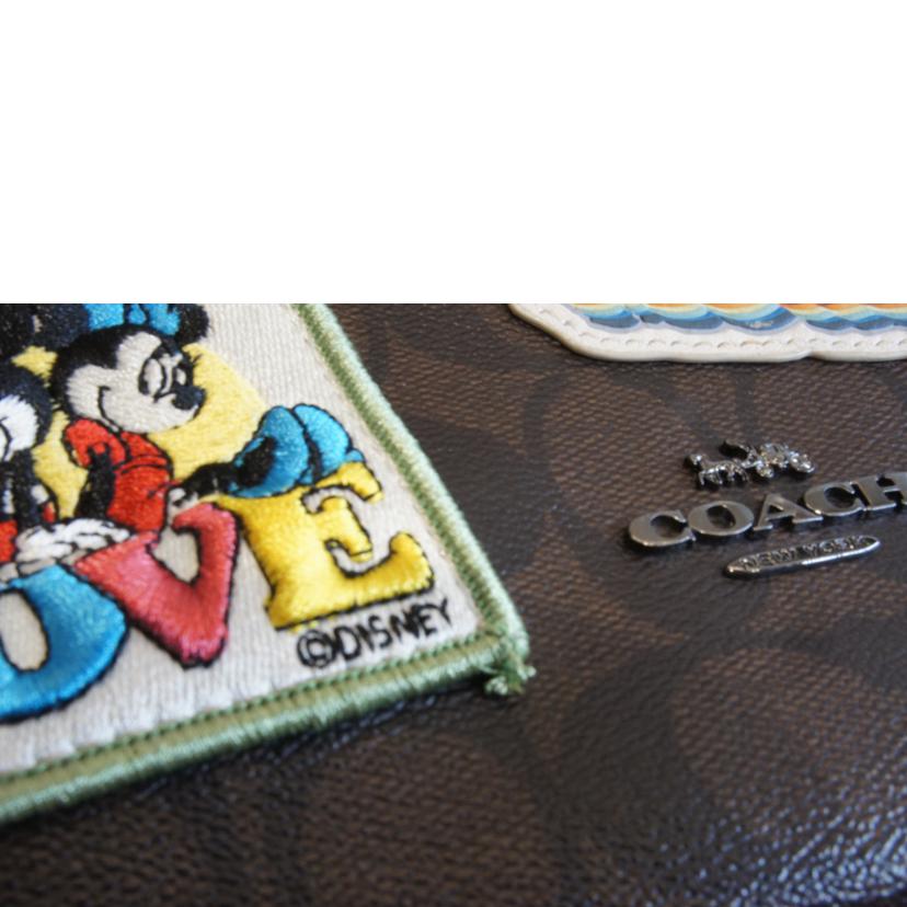 COACH/DisneyコラボPVCシグネチャーリュック/F29355//A18**/Aランク/92