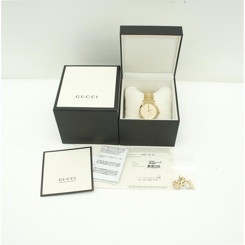 GUCCI グッチ/Gタイムレス デイト クォーツ/126.4//167*****/Aランク/81