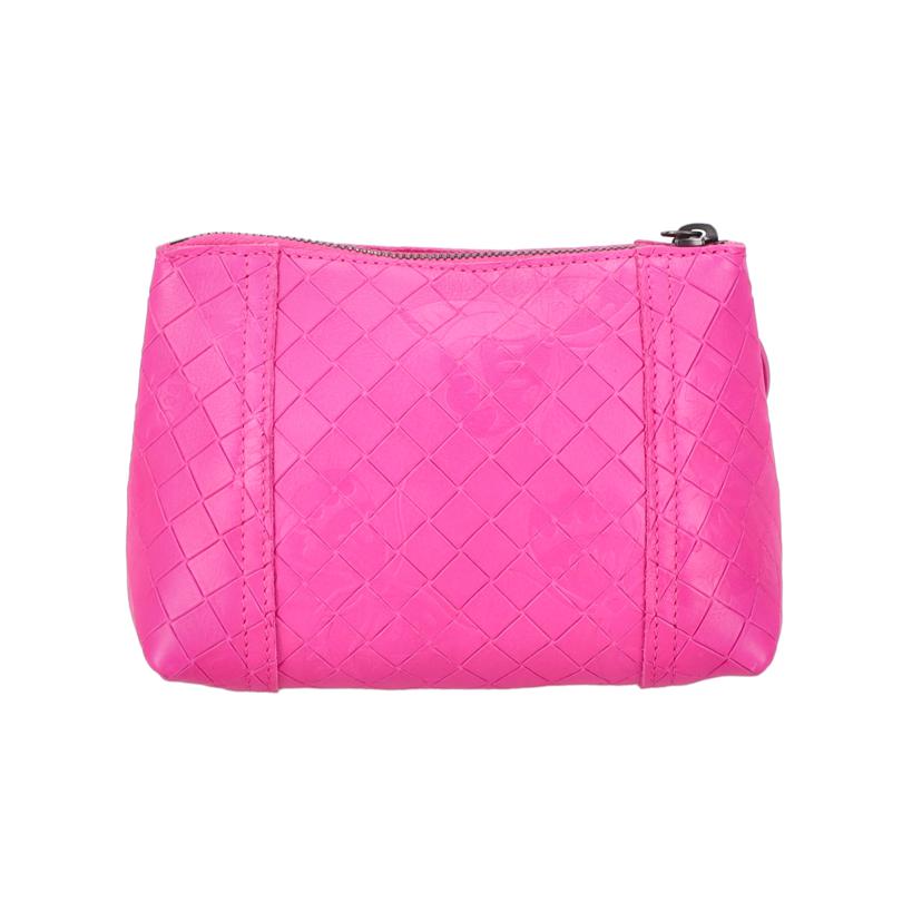 BONAVENTURA ボッテガヴェネタ/イントレッチオミラージュ/バラフライエンボスレザーポーチ//ABランク/91