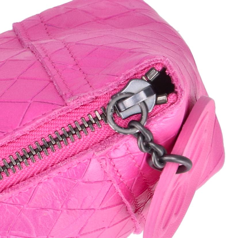 BONAVENTURA ボッテガヴェネタ/イントレッチオミラージュ/バラフライエンボスレザーポーチ//ABランク/91