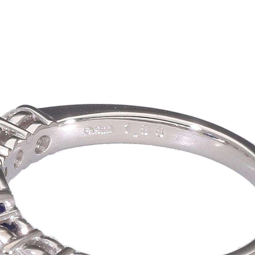 /◎PT900サファイアダイヤリング1.88/D0.55ct//Aランク/59
