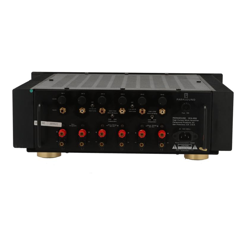 Parasound パラサウンド/6chパワーアンプ/HCA-806//29931/Bランク/67