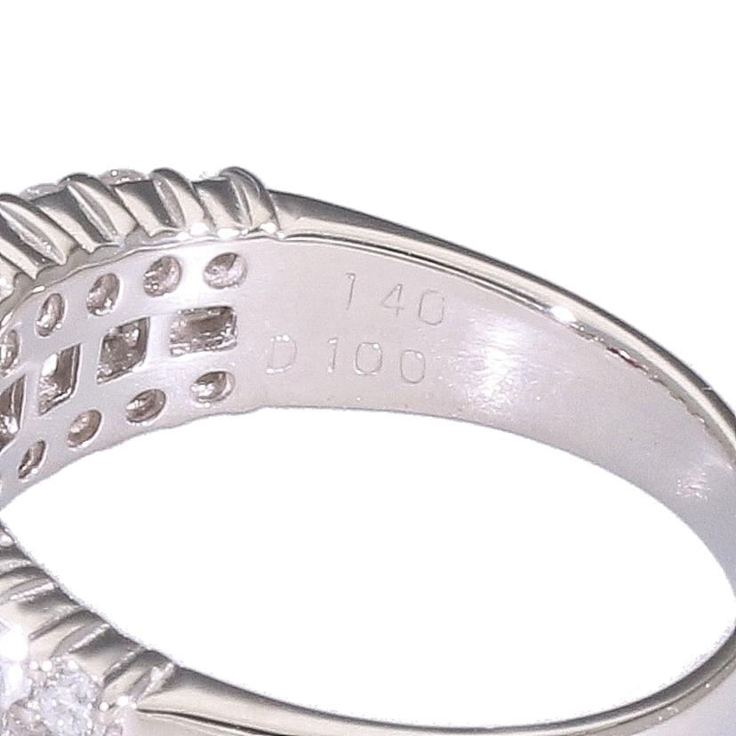 /◎PT900ルビーダイヤリング1.40/D1.00ct//Aランク/59