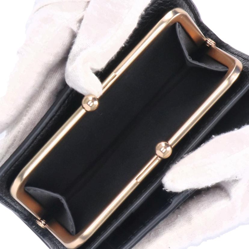 COACH コーチ/レザーがま口コンパクト財布/C2380//C83**/Aランク/70