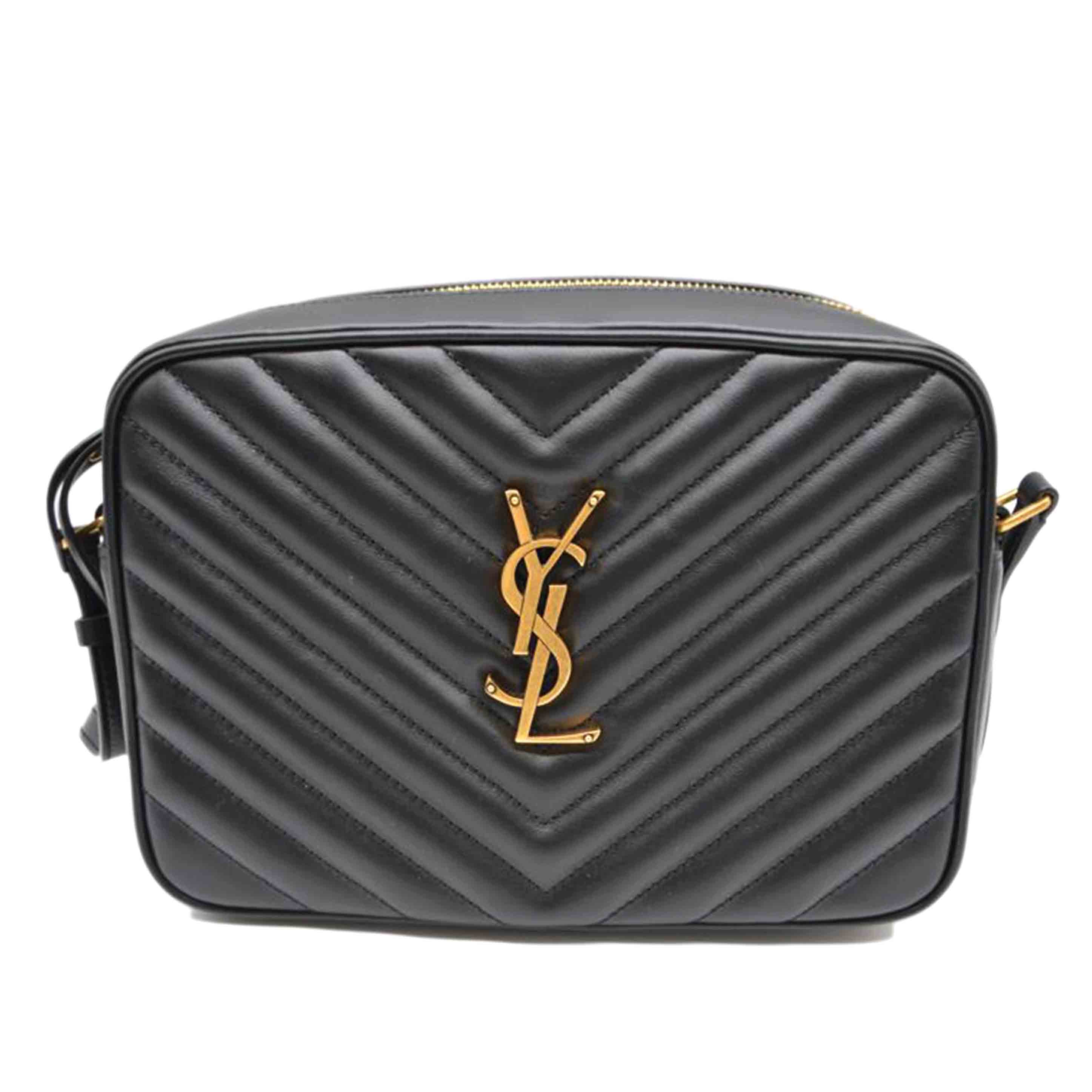 SAINT LAURENT サンローラン/ルー/モノグラムカーフスキン/ノワール/761554//012*/SAランク/89