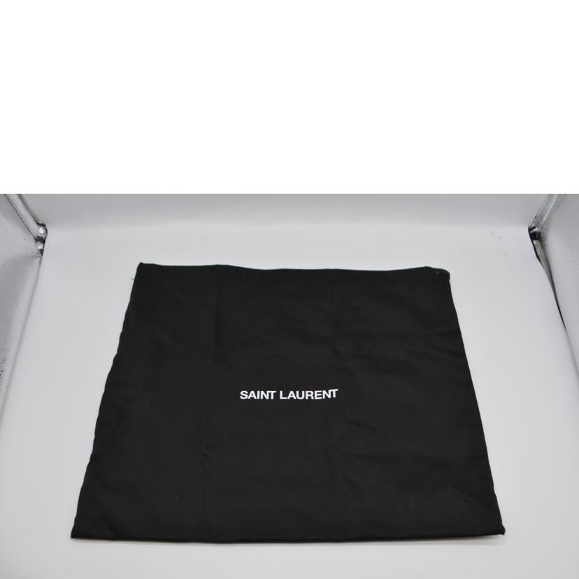 SAINT LAURENT サンローラン/ルー/モノグラムカーフスキン/ノワール/761554//012*/SAランク/89