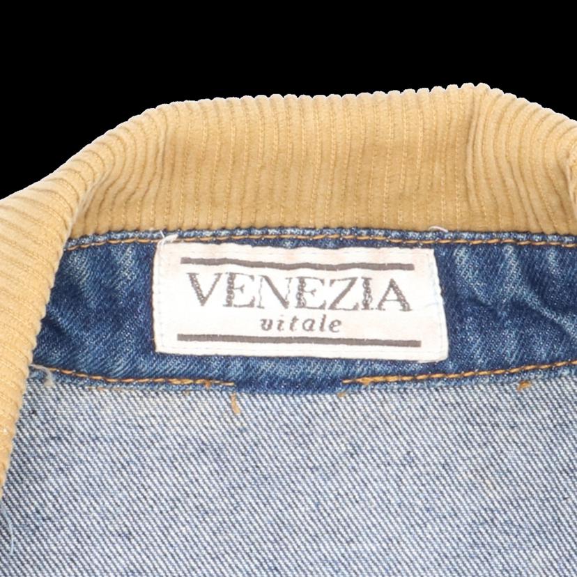 VENEZIA/80’s/デニムダッフルコート/ヴンテージ/希少//ABランク/24