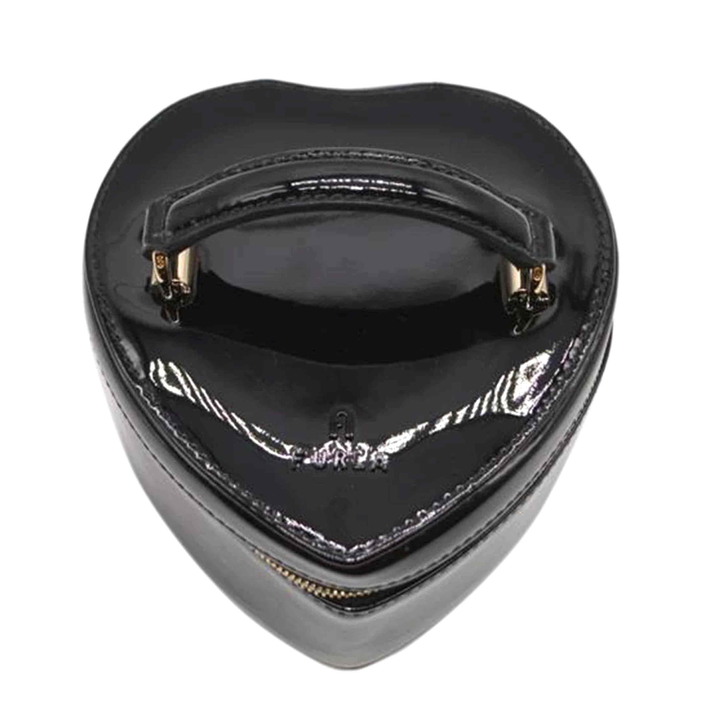 FURLA フルラ/メイクアップハートジュエリーケース/ネロ/WE00744//Aランク/89