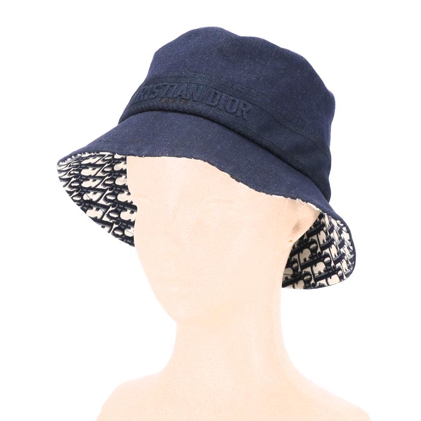 Dior ディオール/◇オブリーク/ボブハット/ネイビー/12DDN923A133//Aランク/18