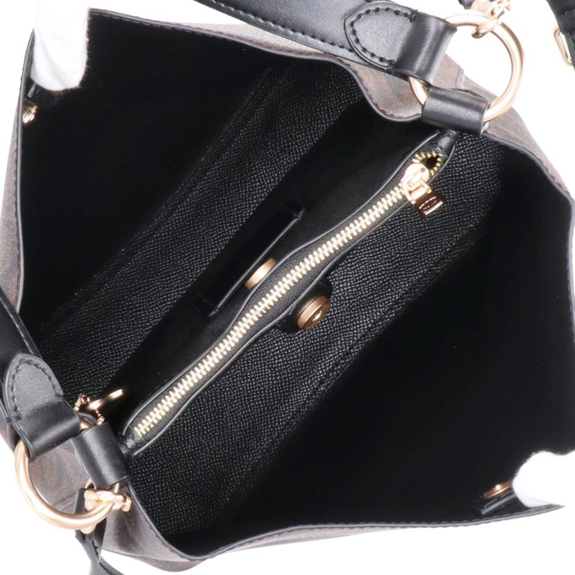 COACH コーチ/レザータウンバケットバッグ/ブラウン/91512//A20**/Aランク/06