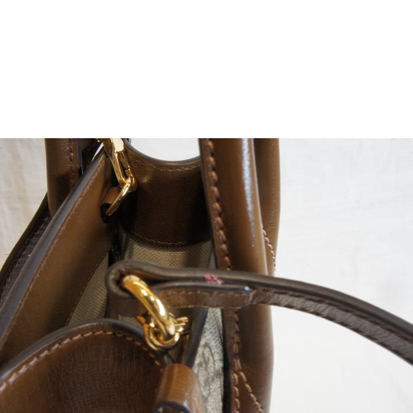 GUCCI グッチ/GGスプリームインターロッキングGミニ2WAYショルダー/671623//525***/Aランク/92