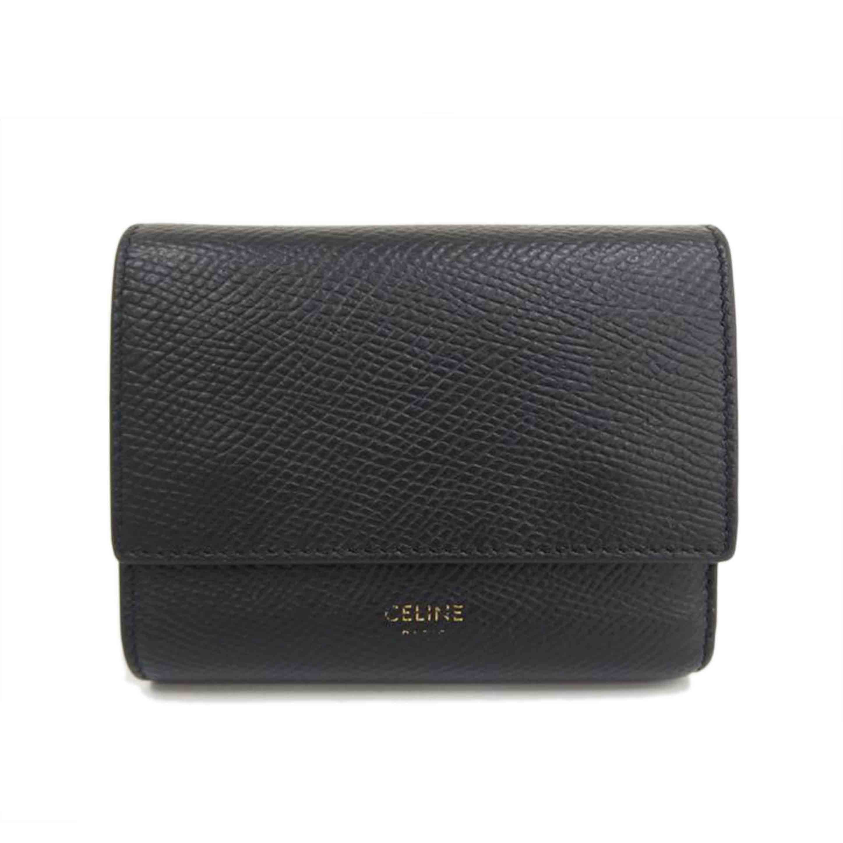 CELINE セリーヌ/スモールトリフォールコンパクトウォレット//S.I******/ABランク/82