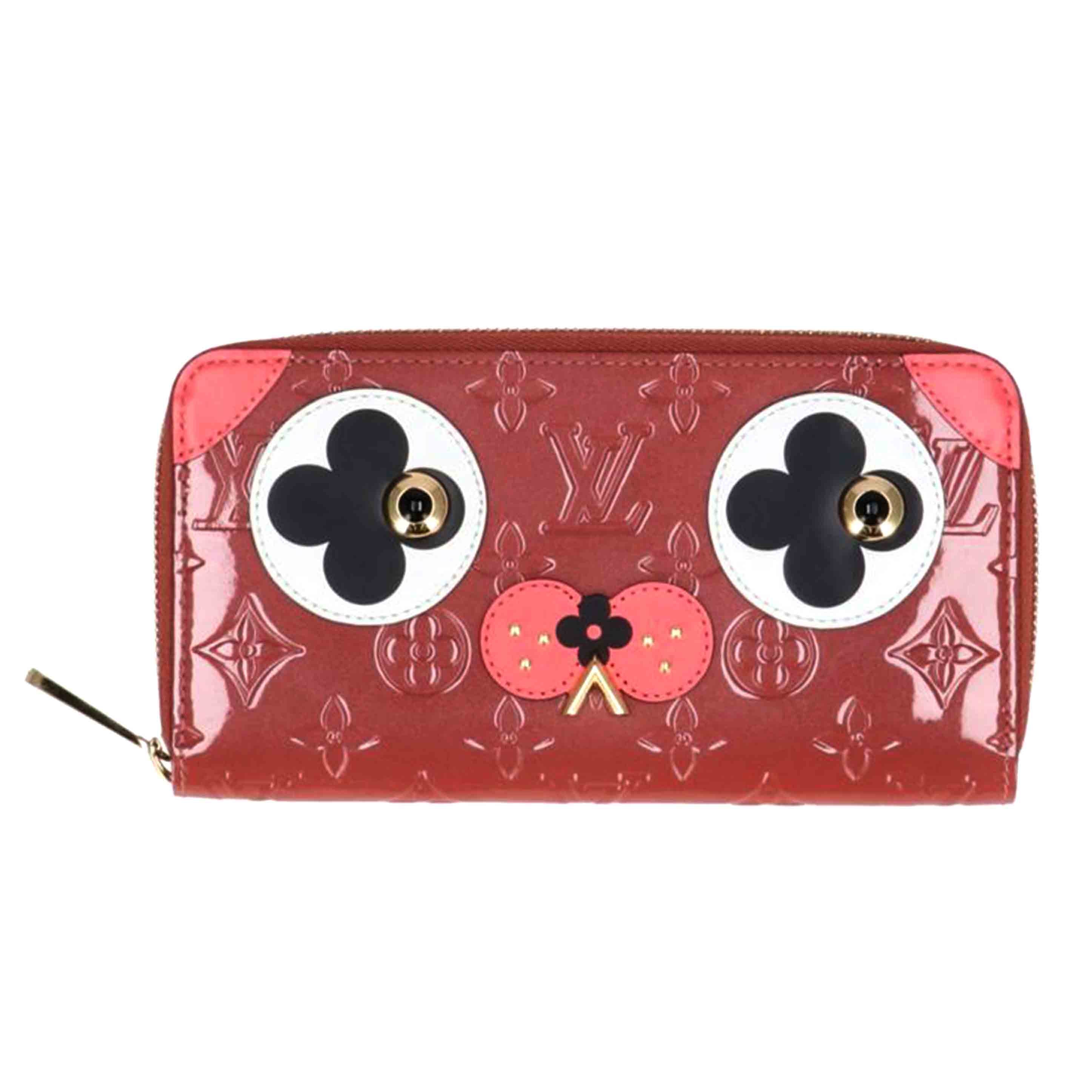 LOUIS VUITTON ルイヴィトン/ジッピーウォレット/ドッグ/ヴェルニ/ヴィユーローズ/M90492//TS4***/Aランク/75