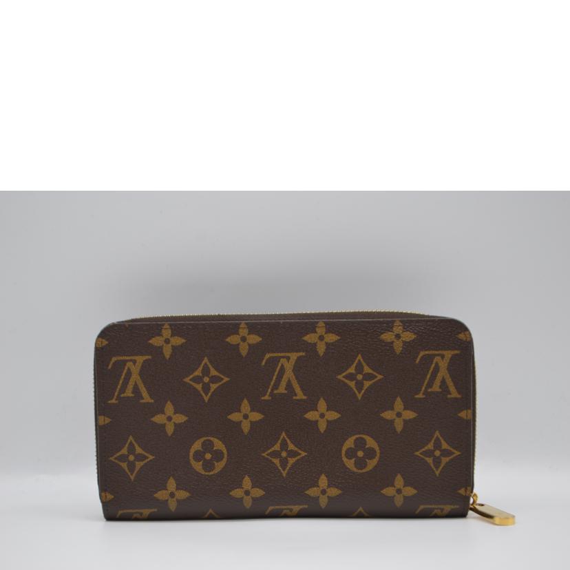 LV ルイヴィトン/ジッピー・ウォレット新型/モノグラム/ブラウン/M42616//RFI****/ABランク/89