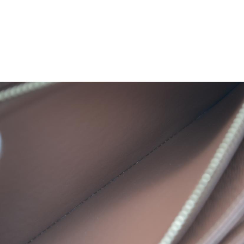 LV ルイヴィトン/ジッピー・ウォレット新型/モノグラム/ブラウン/M42616//RFI****/ABランク/89