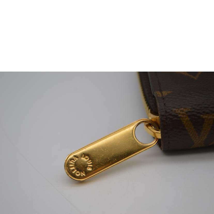 LV ルイヴィトン/ジッピー・ウォレット新型/モノグラム/ブラウン/M42616//RFI****/ABランク/89