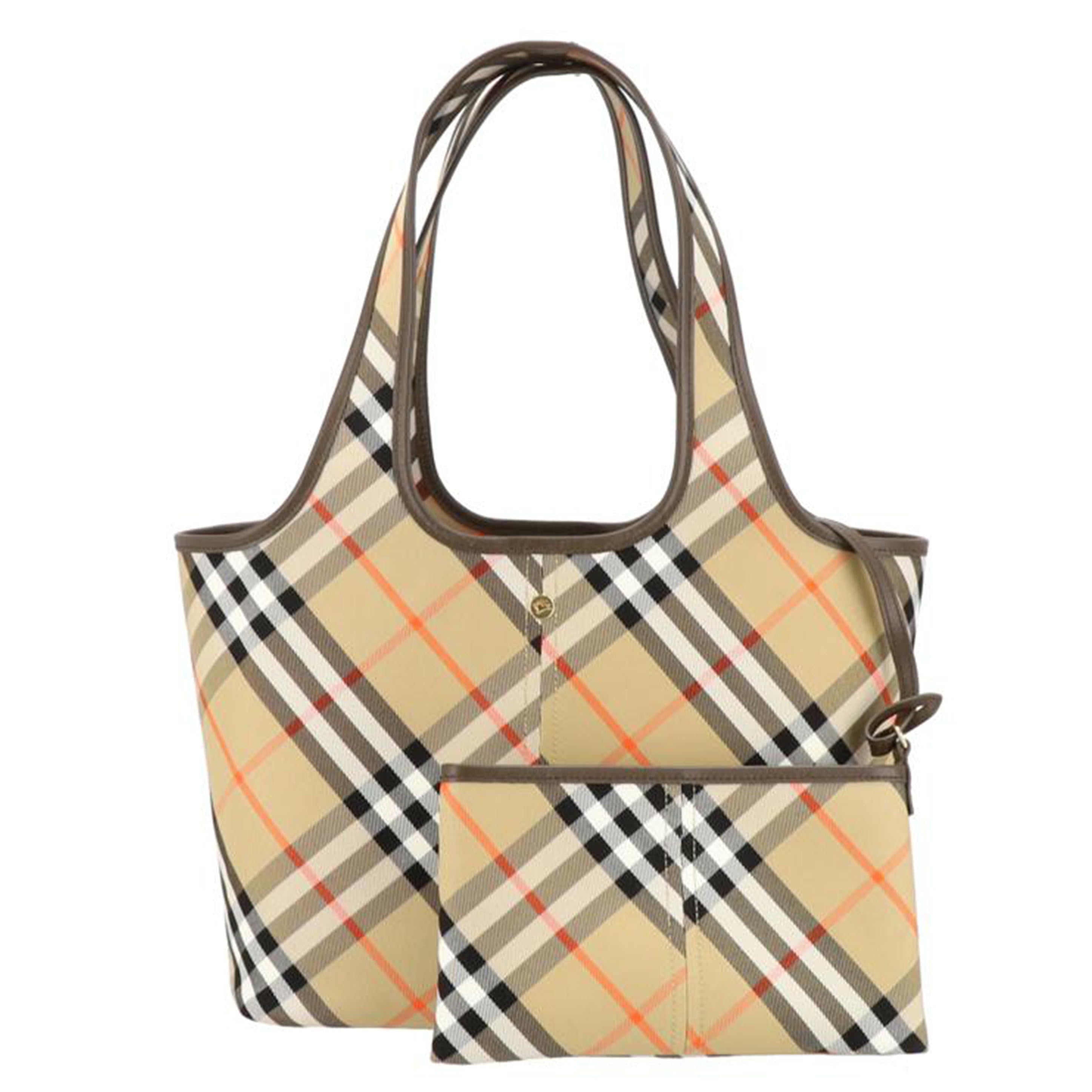 BURBERRY バ-バリ-/バーバリースモ-ルチェックト-トバック/8094685//Aランク/93