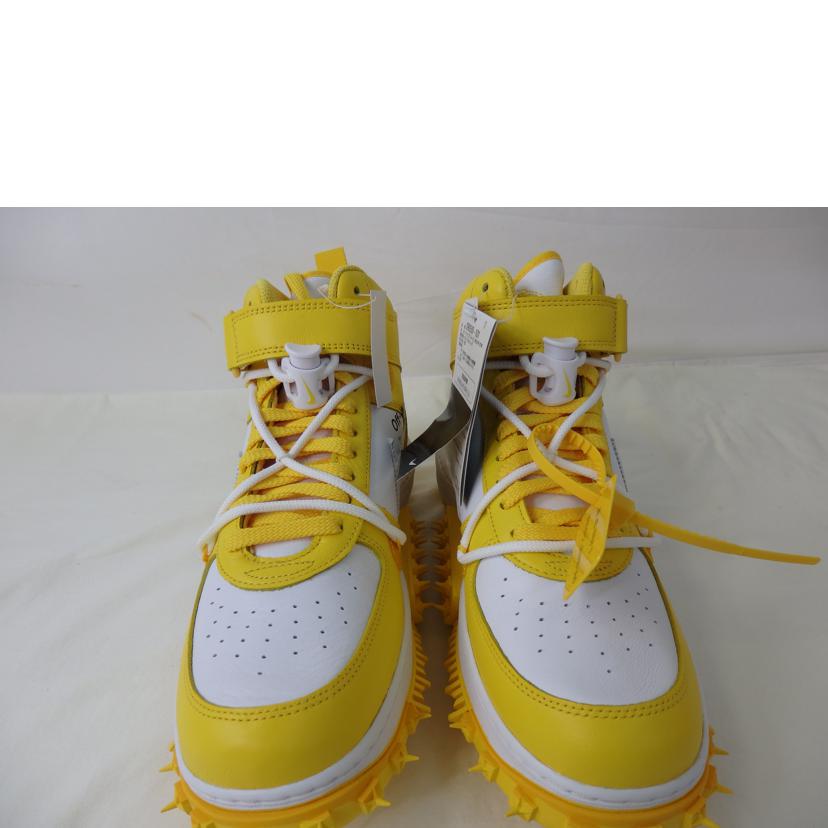 NIKE×OFF WHITE/AIR FORCR1 MID SP LTHR/29㎝/DR0500-101//SAランク/84