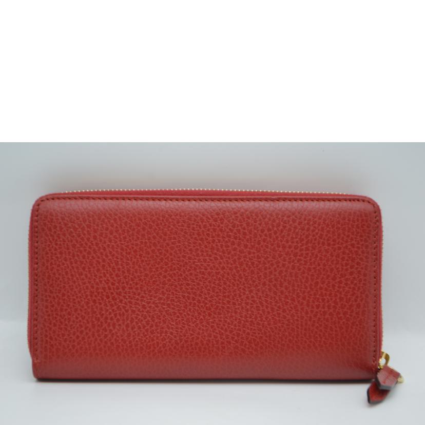 GUCCI グッチ/GGマーモントラウンドファスナー長財布/456117//095*/Aランク/89