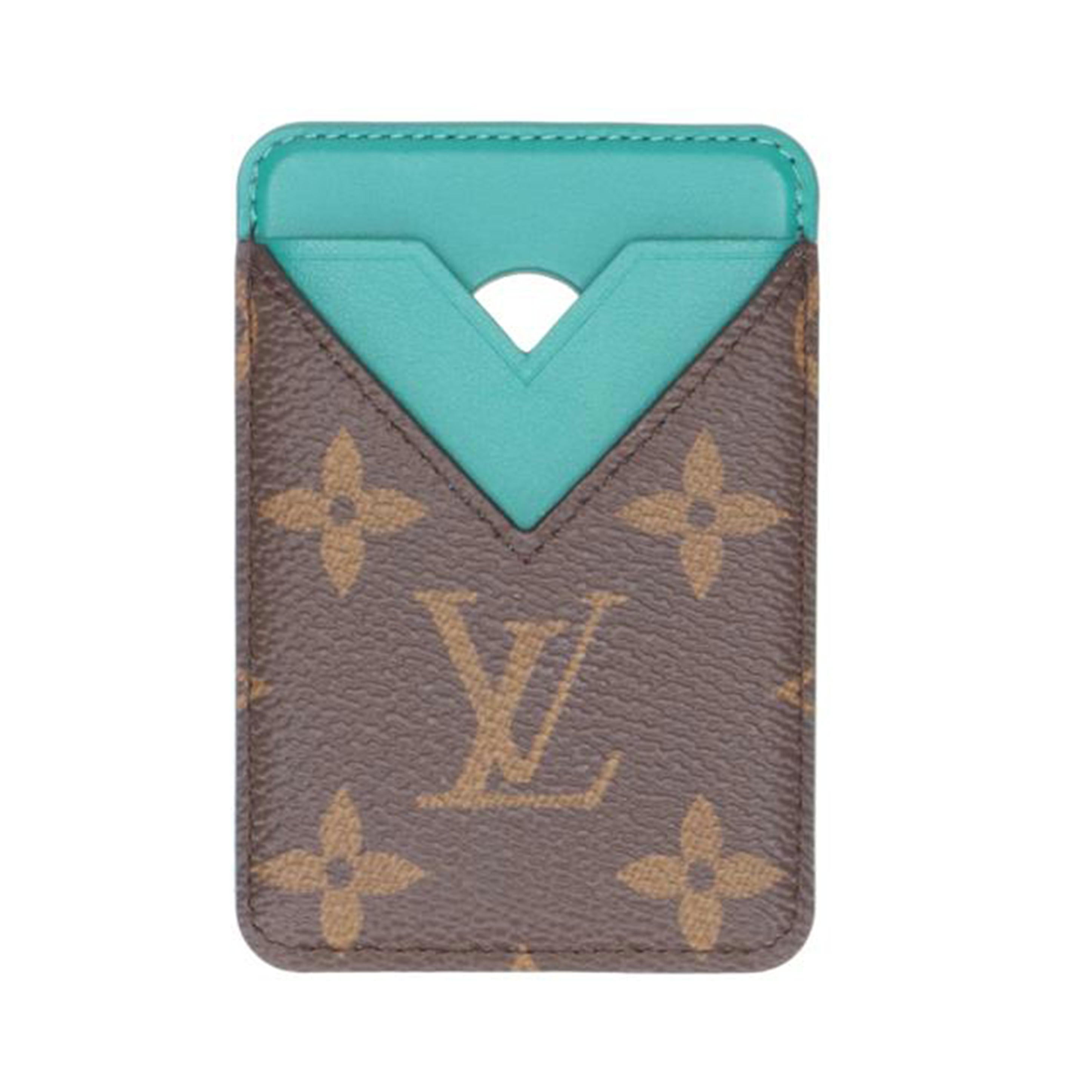 LOUIS VUITTON ルイヴィトン/ポルト・カルト・マグネット/モノグラムマカサー/ボルネオグリーン/M12855//ME3***/Aランク/91