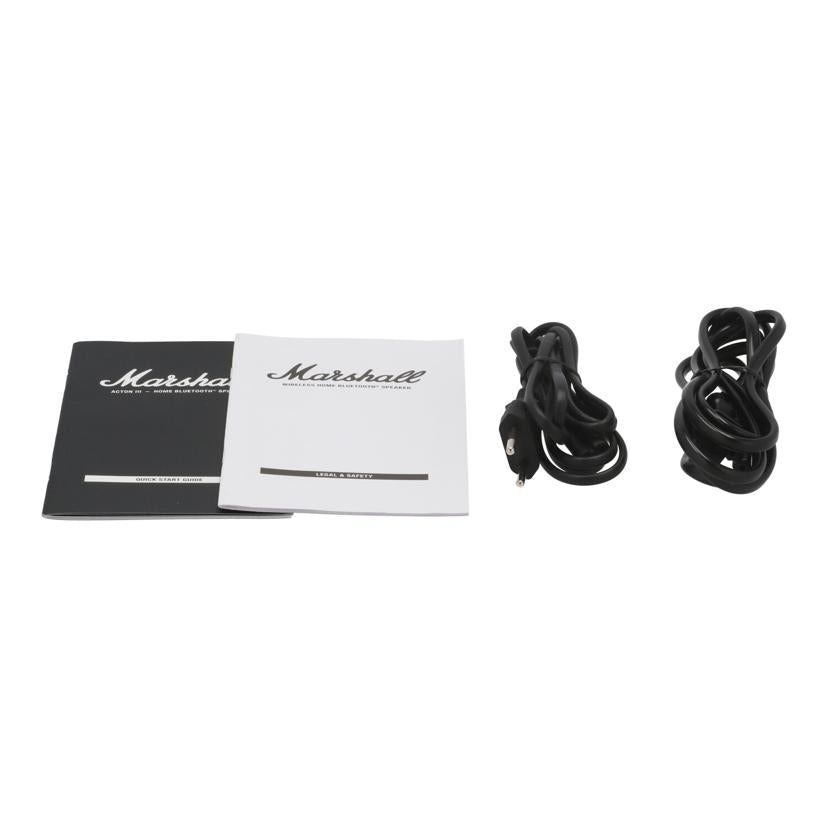 Marshall マーシャル /ワイヤレススピーカー/ACTION III//73400553F413A5D0214400/ABランク/82