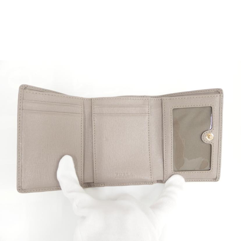 FURLA フルラ/2つ折り財布/ダークグレー/ピンク/BAB1039111//Aランク/82