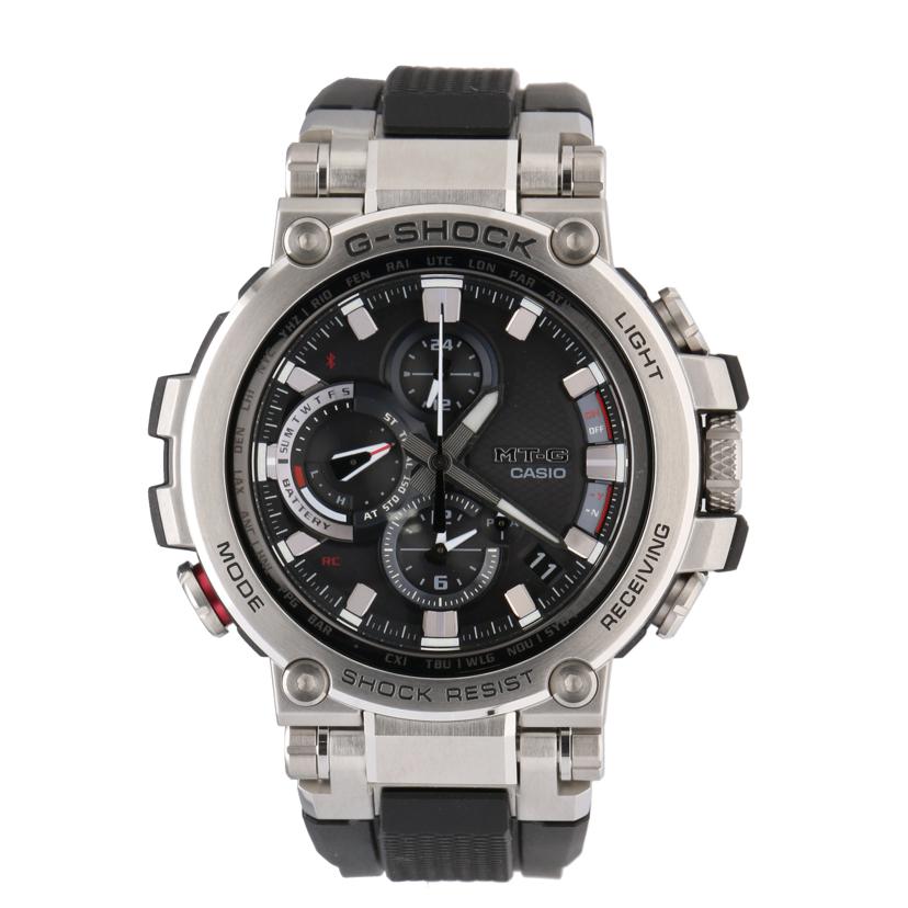 CASIO カシオ/G-SHOCK/MT-G/電波ソーラー×スマホリンク/MTG-B1000-1AJF//001*****/SAランク/38