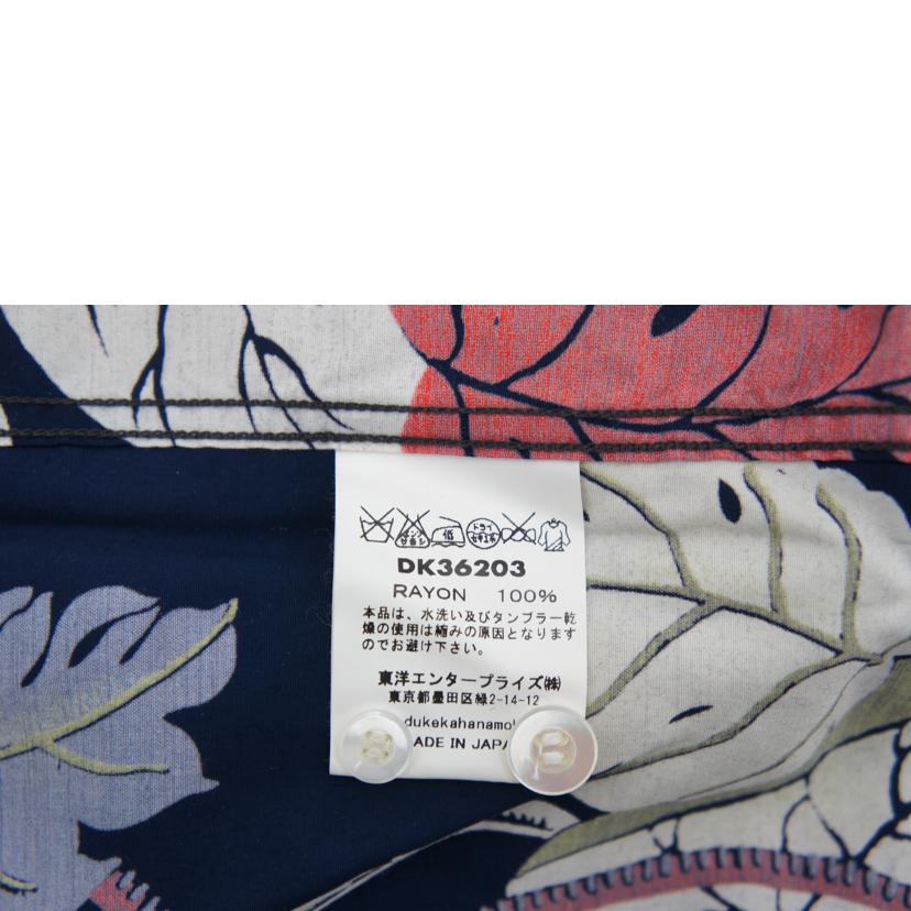 TOYO 東洋エンタープライズ/DUKE KAHANAMOKU MONSTERA アロハシャツ/DK36203//Sランク/19