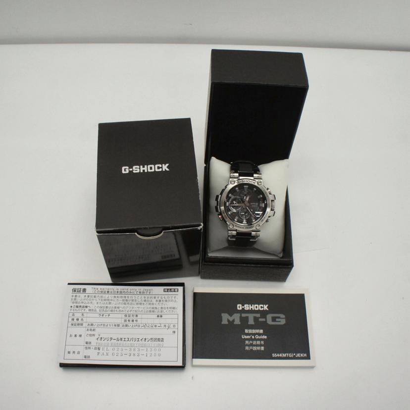 CASIO カシオ/G-SHOCK/MT-G/電波ソーラー×スマホリンク/MTG-B1000-1AJF//001*****/SAランク/38