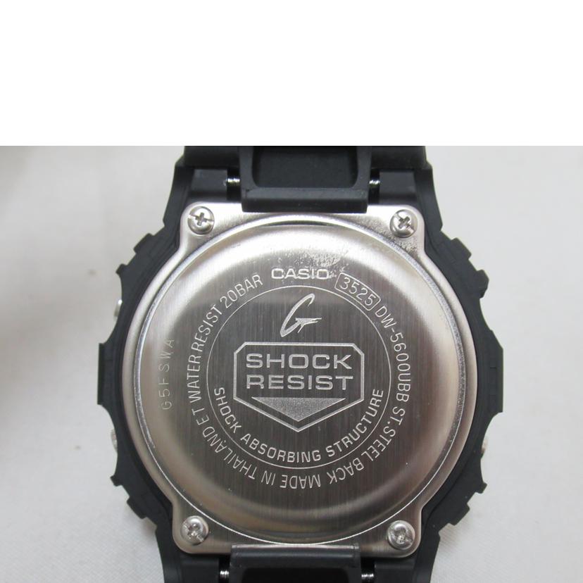 CASIO/G-SHOCK/デジタル/クォーツ/DW-5600UBB//ABランク/63