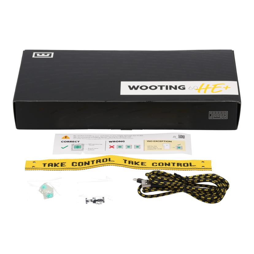 Wooting ウーティング/キーボード/60 HE+ //a02b2437w05t01100s02h41437/Bランク/63