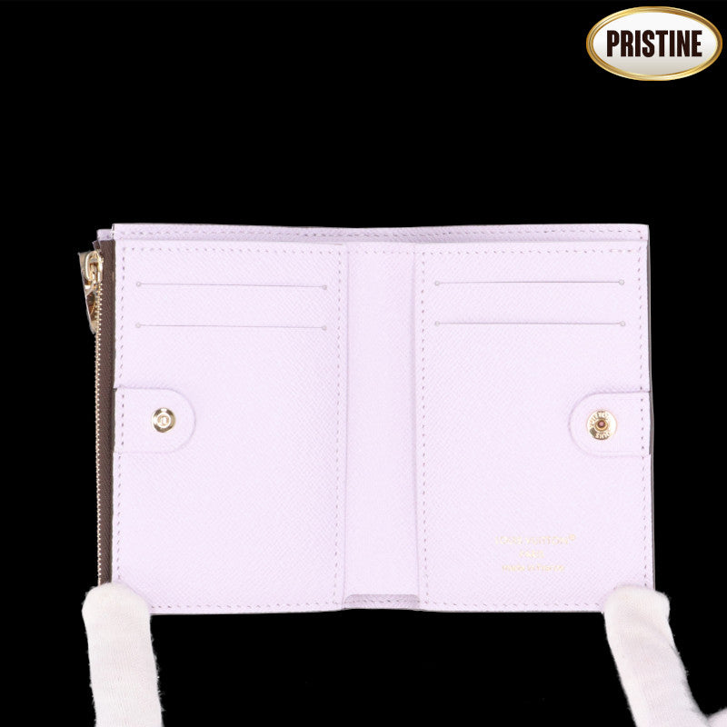 LOUIS VUITTONルイヴィトン/☆ポルトフォイユ・リサ/ミスティライラック/M25691//RFI*/SAランク/75