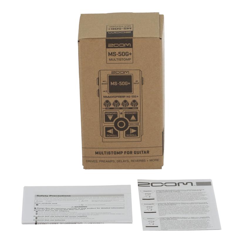 ZOOM ズーム /マルチエフェクター/MS-50G+//C97017423/Aランク/65