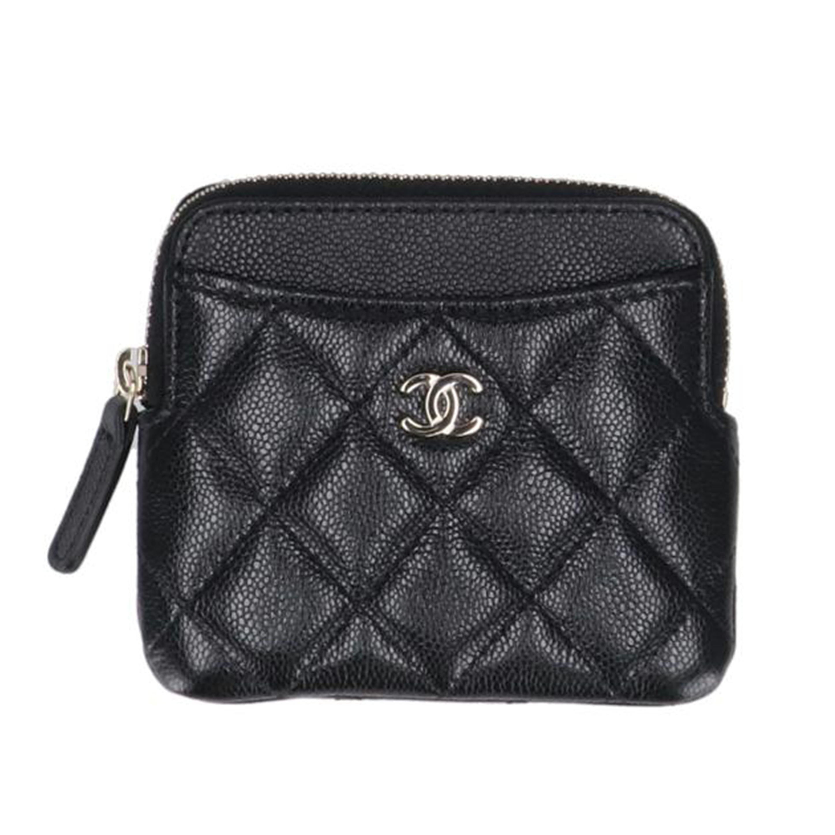 CHANEL シャネル/マトラッセクラシックジップコインパース/AP2061//KEC*****/Aランク/75