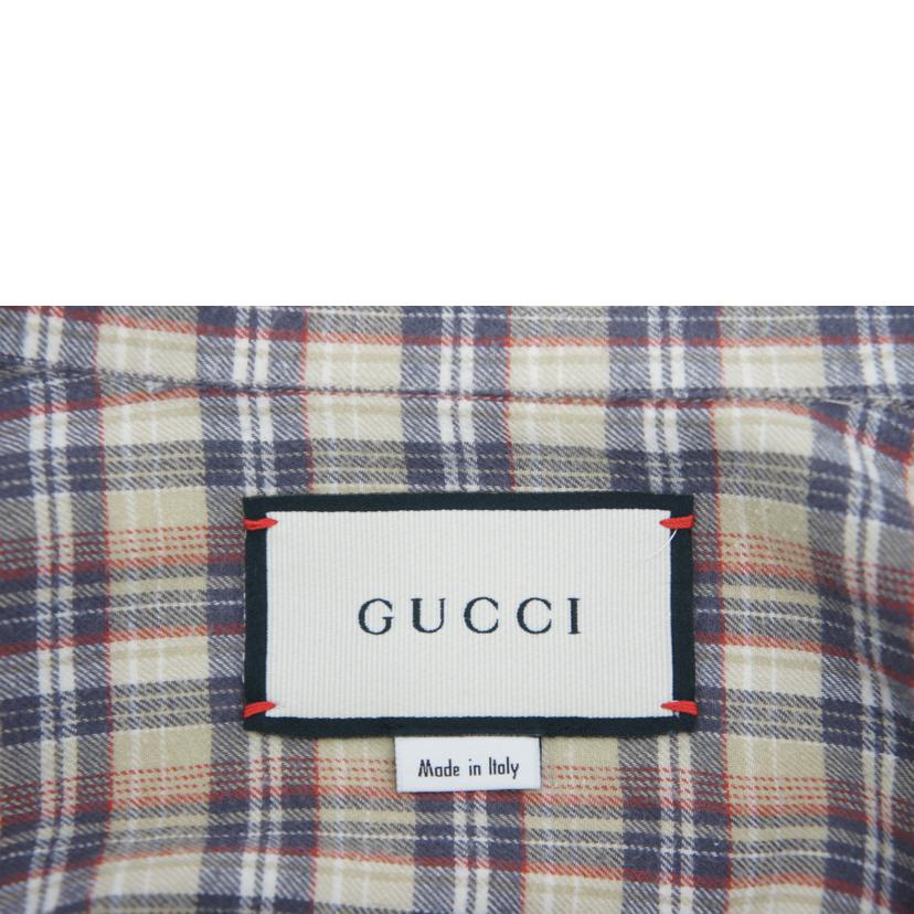 GUCCI/GUCCI レディースチェックシャツ//ABランク/20