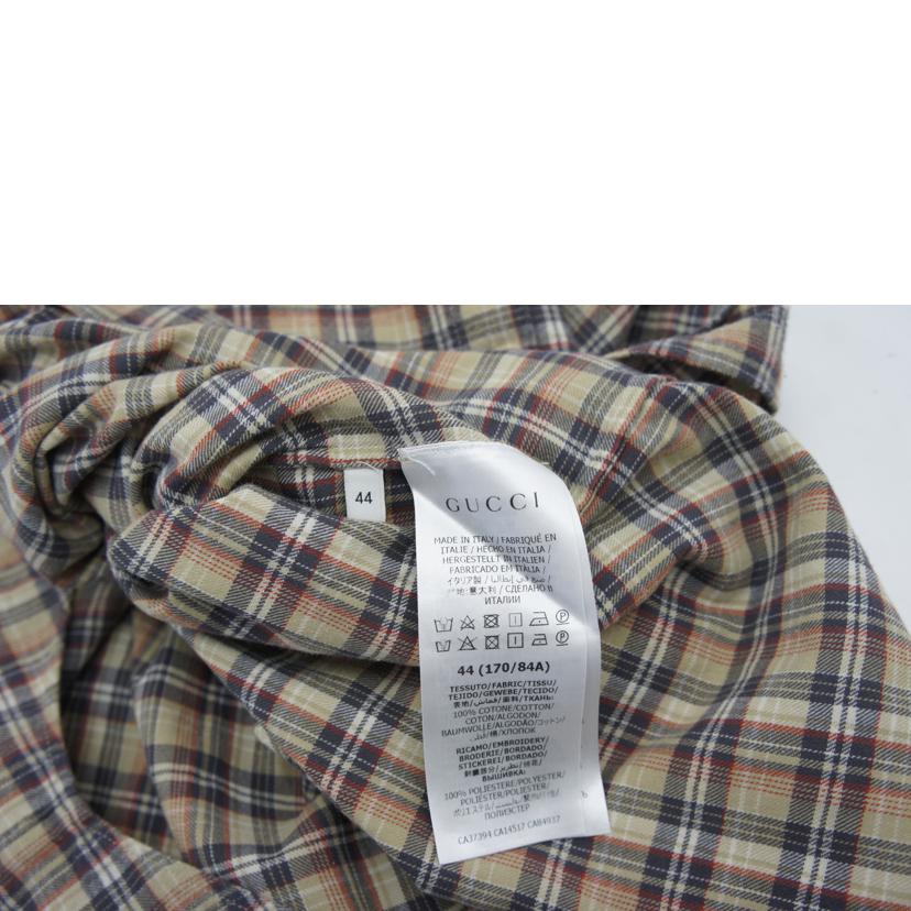 GUCCI/GUCCI レディースチェックシャツ//ABランク/20