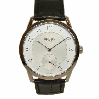 HERMES エルメス/スリムドゥエルメスGM/レザーベルト/オートマ裏スケ/スモセコ/CA2.810//325****/Aランク/92