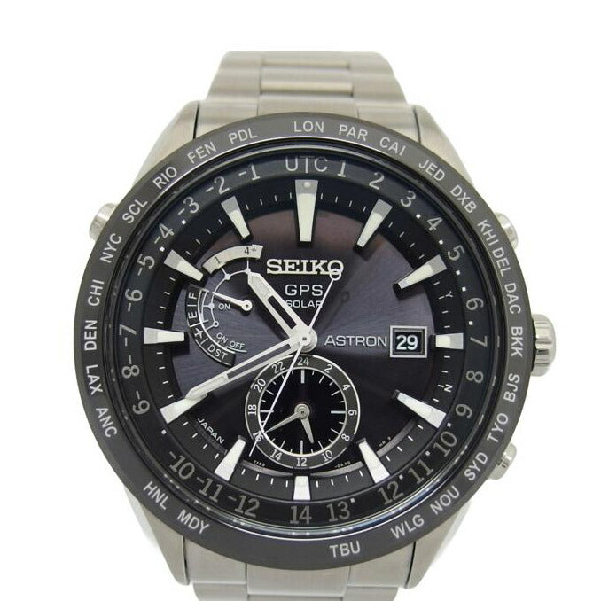 SEIKO セイコー/アストロン/7Xシリーズ/ブラック文字盤/GPS電波ソーラー/SBXA021(7X52-0AE0)//340***/ABランク/04