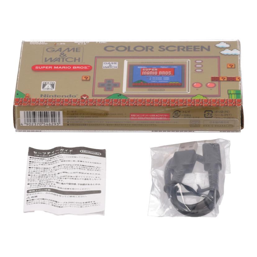 Nintendo 任天堂/ゲーム&ウォッチ/スーパーマリオブラザーズ/HXA-S-RAAAA//BAJ10004304912/ABランク/75