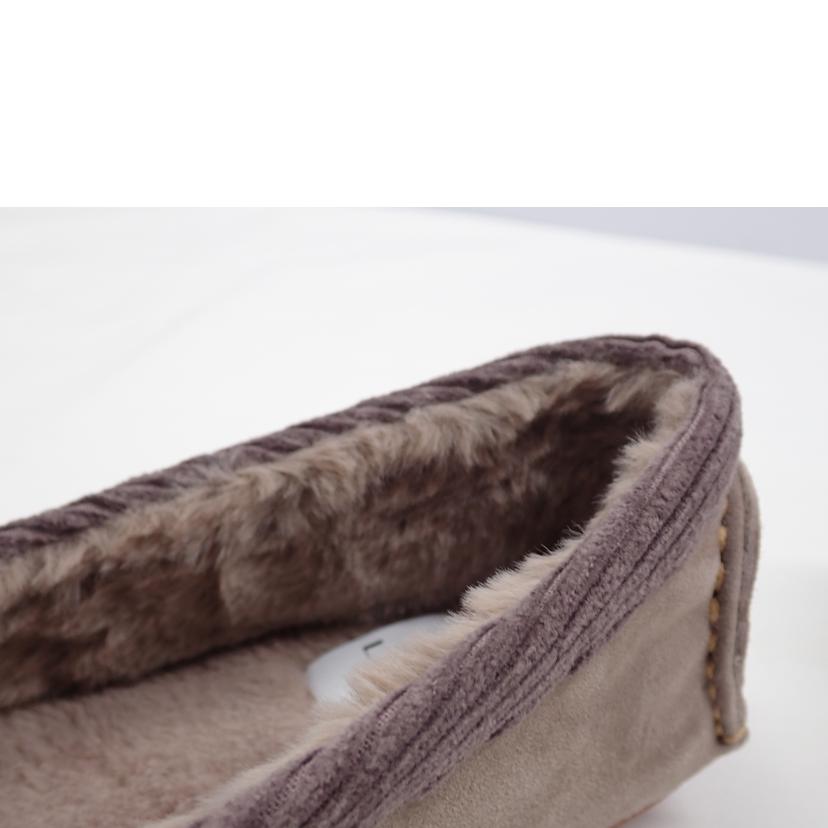 LANVIN en Bleu ランバン オン ブルー/リボンモチーフボアモカシン OKS/2716//24.0cm/Sランク/62