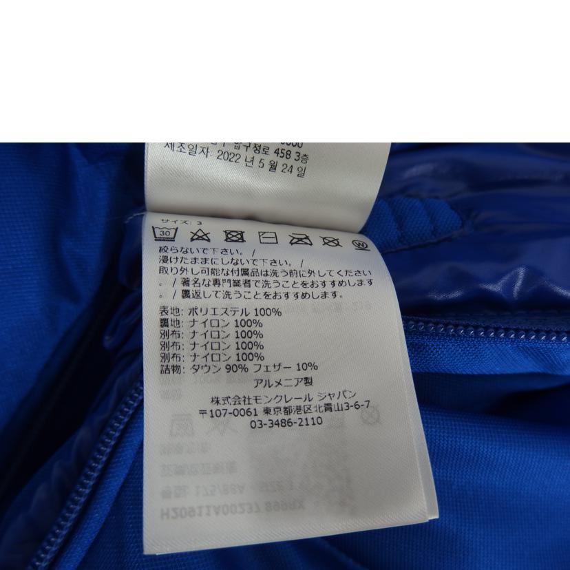 MONCLER モンクレール/ MONCLER SANBESANダウンジャケット/BL//ABランク/82