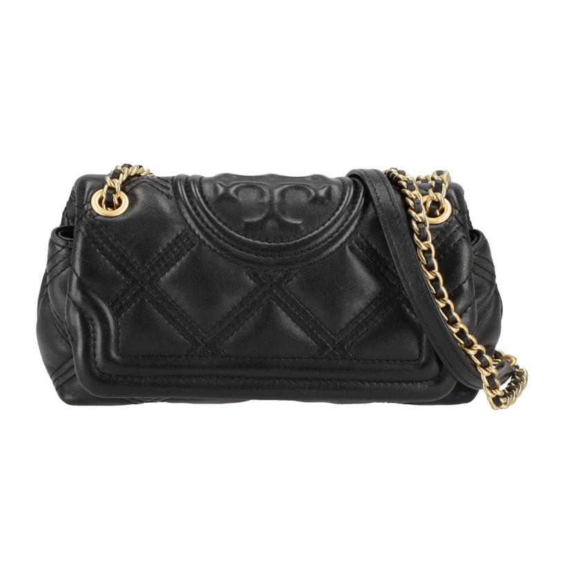 TORY BURCH トリーバーチ/トリーバーチレザーチェーンショルダー/ブラック//Bランク/75