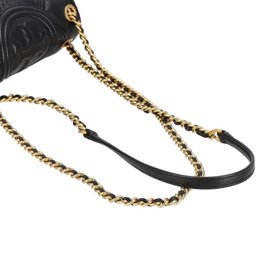 TORY BURCH トリーバーチ/トリーバーチレザーチェーンショルダー/ブラック//Bランク/75