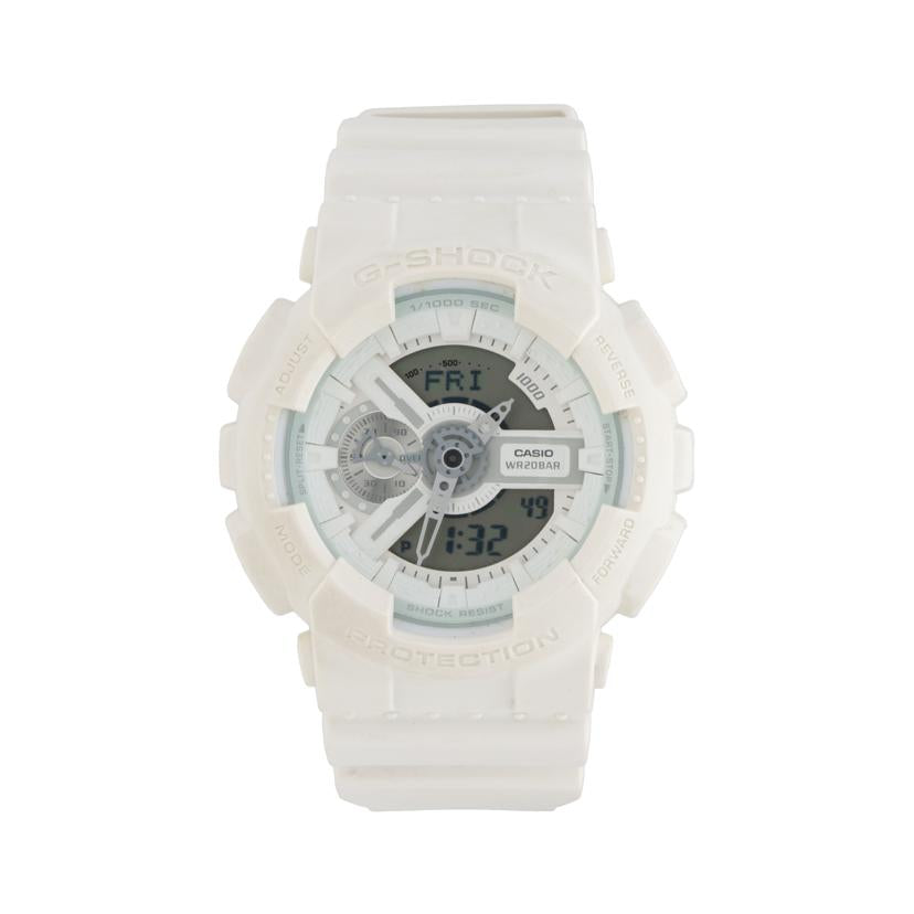 CASIO CASIO/G-SHOCK/アナデジ/クォーツ/ホワイト/GA-110BC//Bランク/75