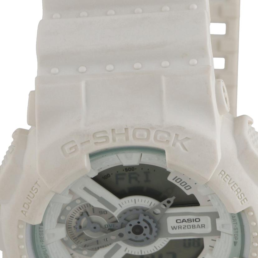 CASIO CASIO/G-SHOCK/アナデジ/クォーツ/ホワイト/GA-110BC//Bランク/75