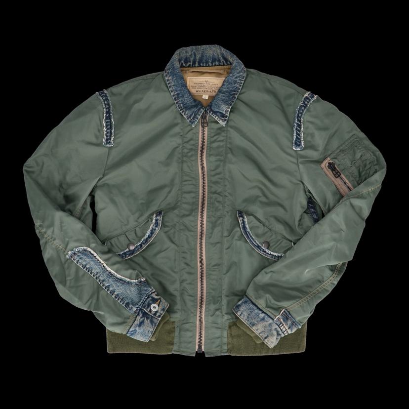 AVIREX アヴィレックス/MA-1 / デニム使いリメイクジャケット//ABランク/85