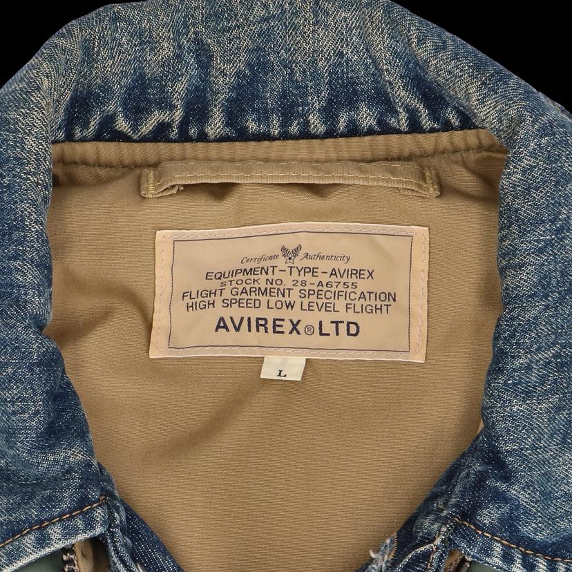 AVIREX アヴィレックス/MA-1 / デニム使いリメイクジャケット//ABランク/85