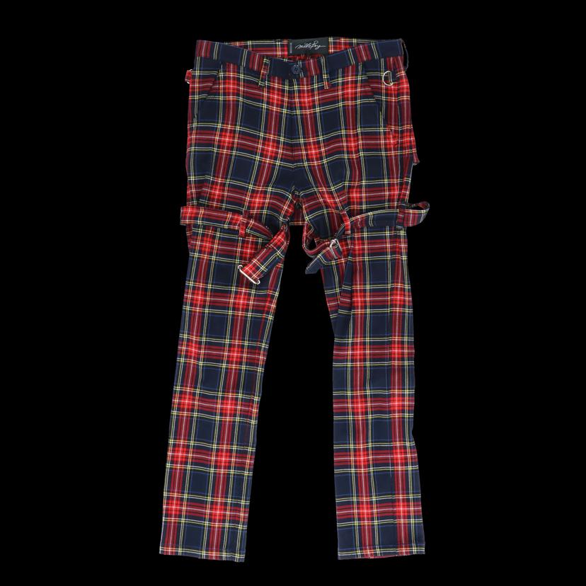 MILKBOY ミルクボーイ/タータンチェック セットアップ//Aランク/85