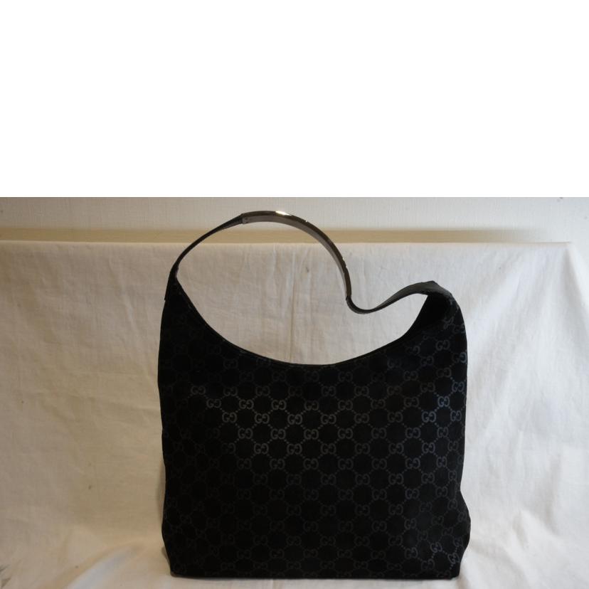 GUCCI グッチ/GGスウェードワンショルダーブラック/001.3297//002***/Aランク/92